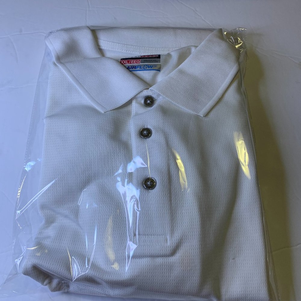 Grand Slam Performance Men's XXL Golf Airflow Whit